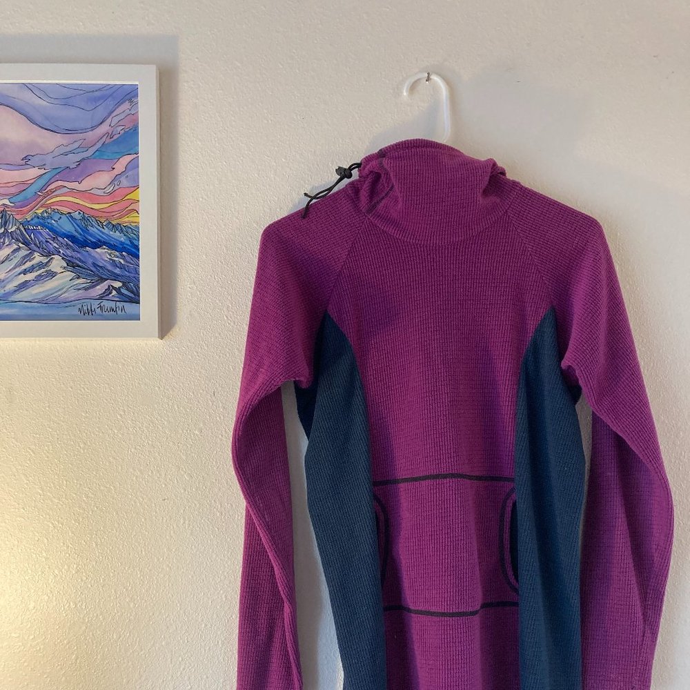 Micro Grid Melanzana Dress
